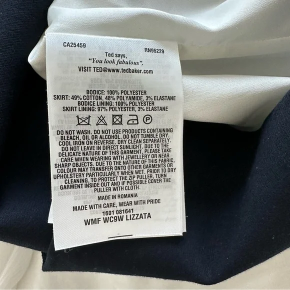 Ted Baker Dress Sz. 1 - Picture 15 of 16